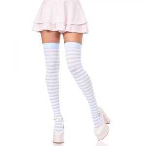 leg-avenue-stocking-nylon-striped-playful-blue
