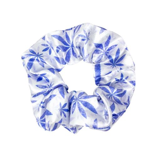 Periwinkle Marijuana Leaves