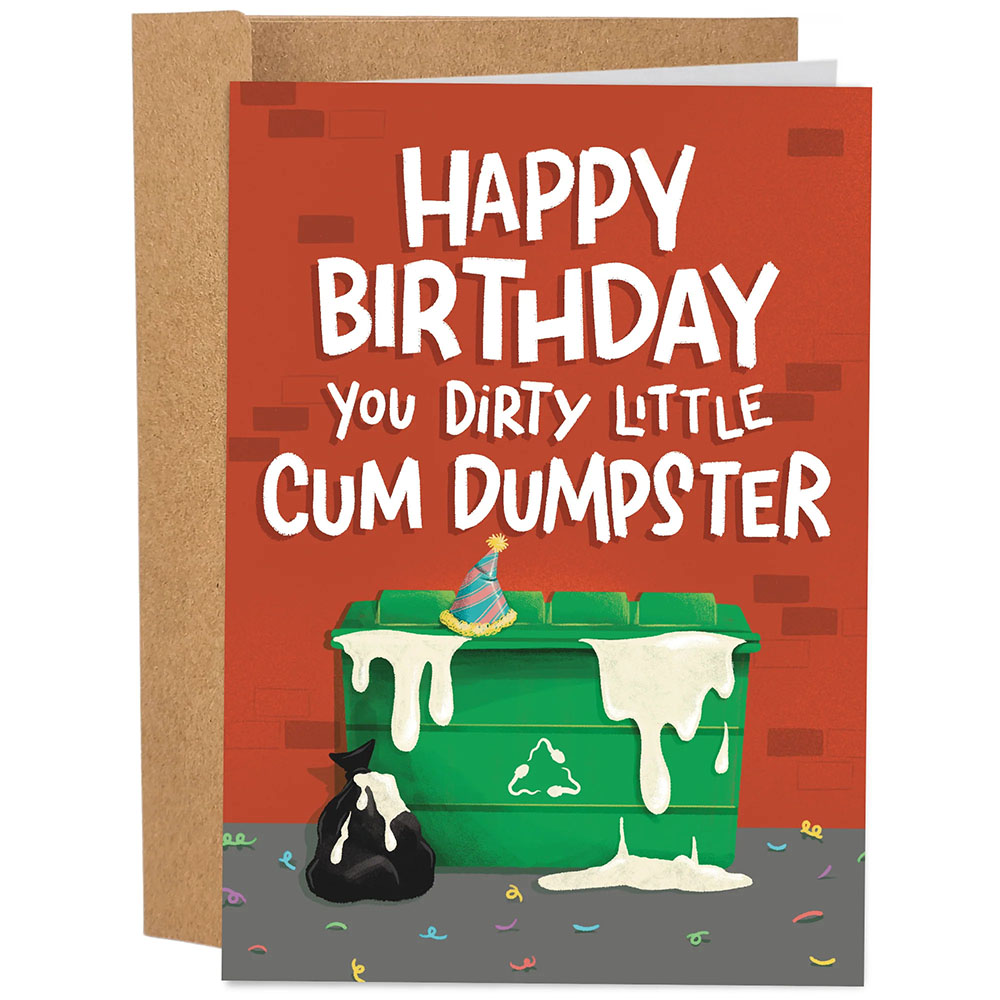Sleazy Greetings Happy Birthday Cum Dumpster BodiSpa B2B sleazy-greetings-happy-birthday-cum-dumpster-bodispa-b2b
