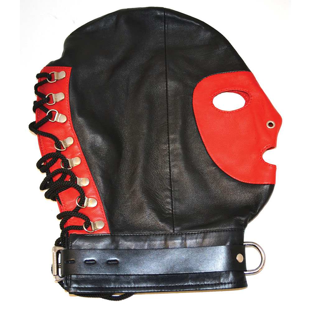 Rouge - Mask with D-Ring Lockable - Black | BodiSpa B2B