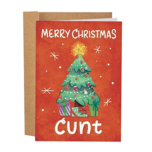 Sleazy-Greetings-Merry-Xmas-From-Cunt-Card