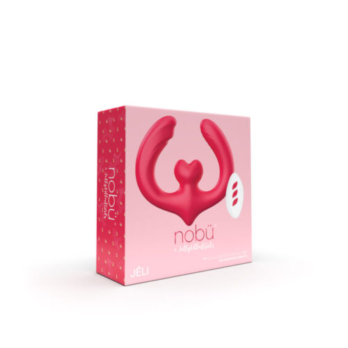 Nobü Essentials - Jëli Dual Ended Couples Vibe - Strawberry