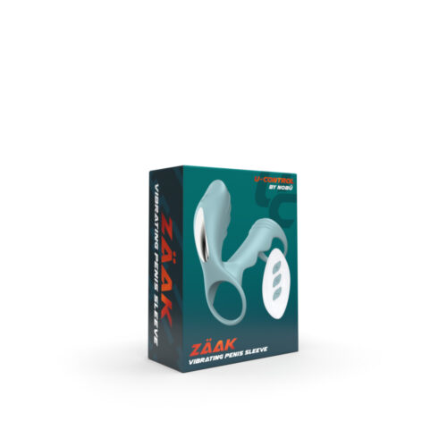 Nobü U-Control - Zäak Vibrating Penis Sleeve - Blue