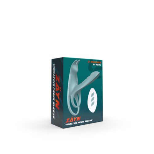 Nobü U-Control - Zäyn Vibrating Penis Sleeve - Blue