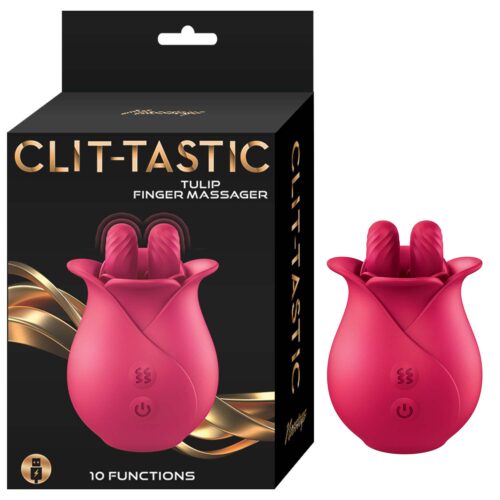 Cli-Tastic-Tulip-Finger-Massager-Red-3