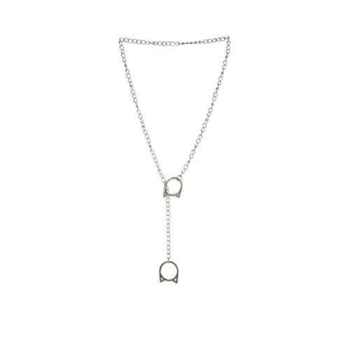 Deluxe-Fetish-Slip-Chain-Kitty-Faces-Silver-1