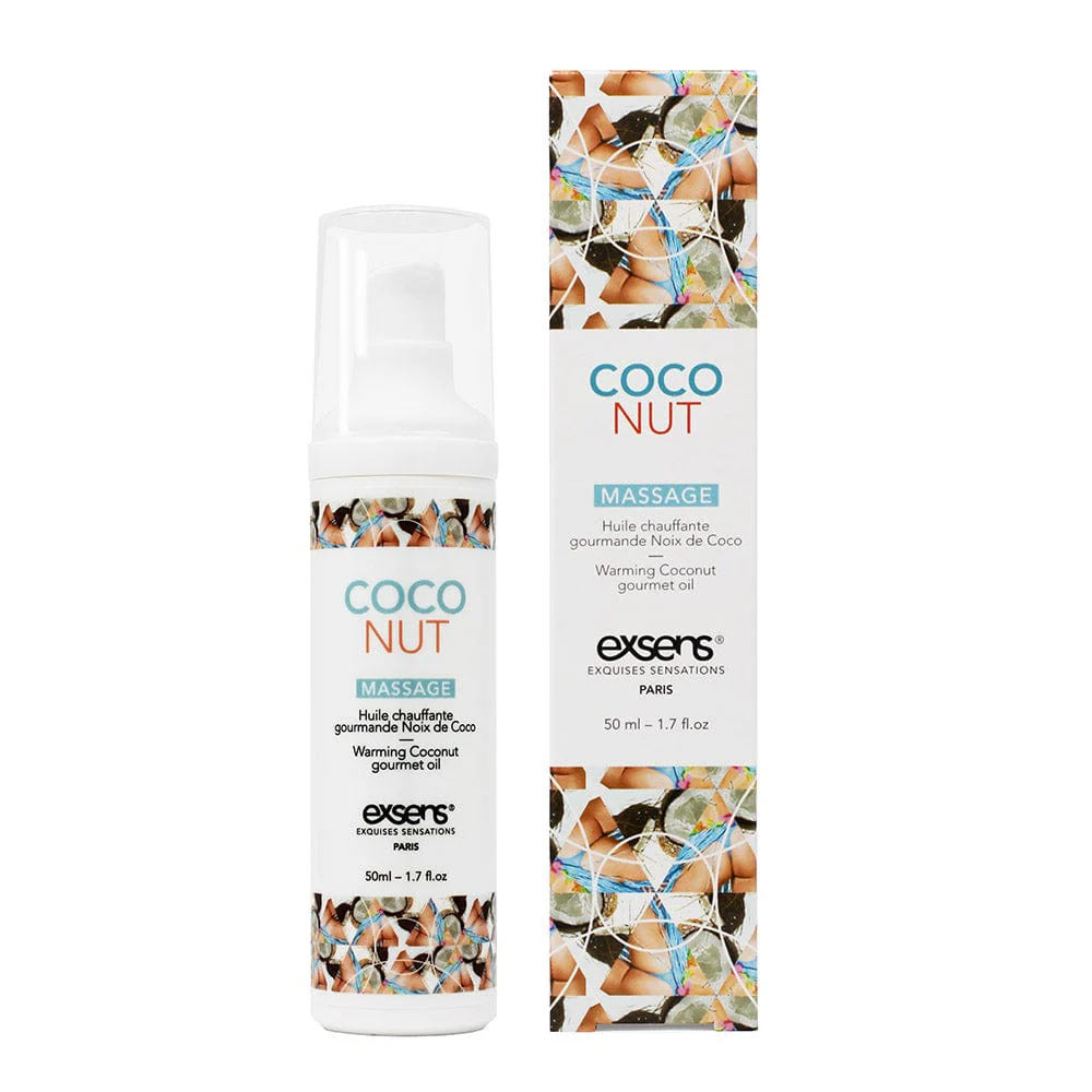 Exsens – Gourmet Warming Massage Oil – Coconut