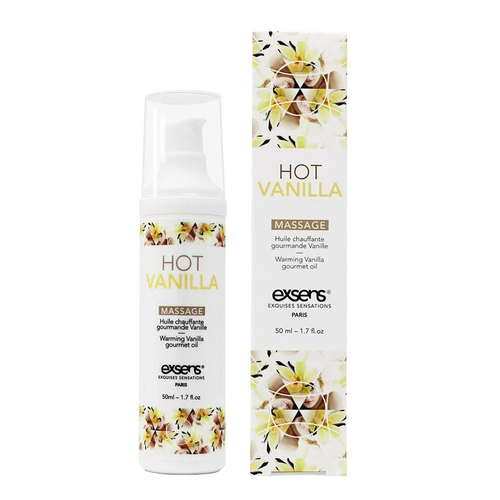 Exsens – Gourmet Warming Massage Oil – Hot Vanilla
