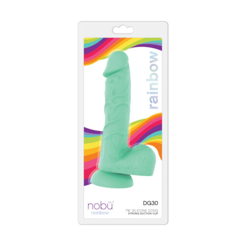 Nobü Rainbow - DG30 Dildo with Suction Cup - Green