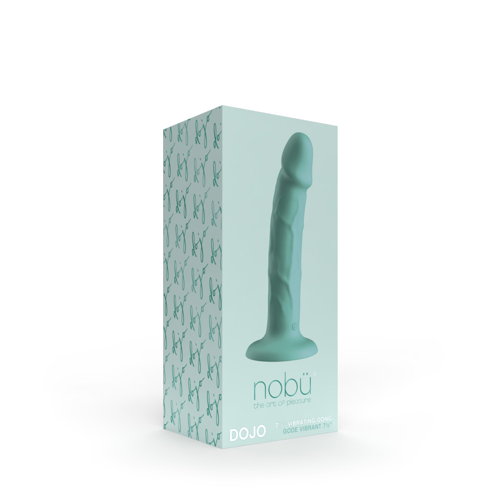 Nobü Essentials – Dojo Vibrating Dong with Suction Cup – Mint