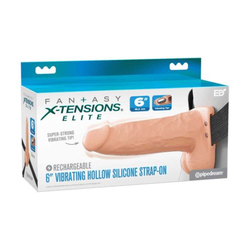 FXE-6-VIBE-HOLLOW-SILICONE-STRAP-ON