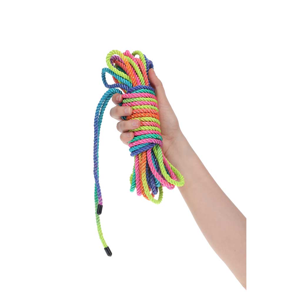 Ouch-Bondage-Rope-Nylon-10m.-Multi-Bright-1