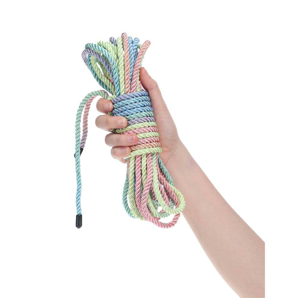Ouch-Bondage-Rope-Nylon-10m.-Multi-Pastel-6