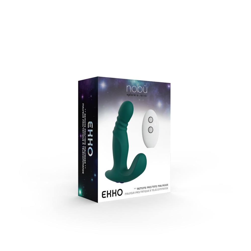 Nobü Xplore-U – Ekko Anal Vibrator – Green
